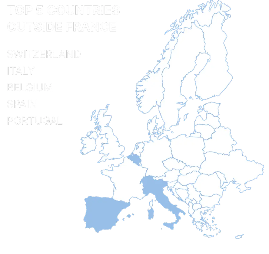 map paysalia en map paysalia en